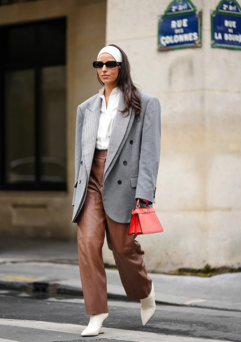 Streetstyle: с чем носить штаны прямого кроя этого сезона